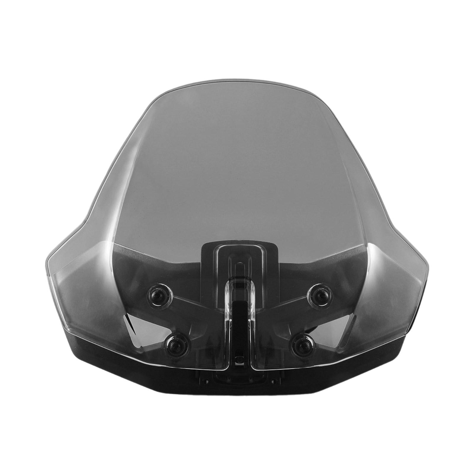 

Sport Windshield Adjustable Vented Wind Deflectors Carbonate Windscreen Motorbikes Accessories Suitable for Ryker 900 сірий колір