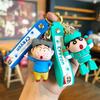 Creative Shin-chan Cartoon Keychain Pendant for Students & Couples