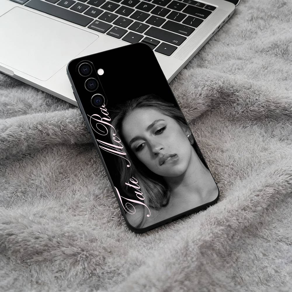 New Generation Diva - T-Tate -McRae Black Soft Silicone Phone Case for Samsung Galaxy A73, A71, A72, A70, A53, A52, A51
