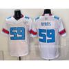 2026 Houston Texans Football Jersey 55 Short Sleeve Embroidered Sports Team Uniform