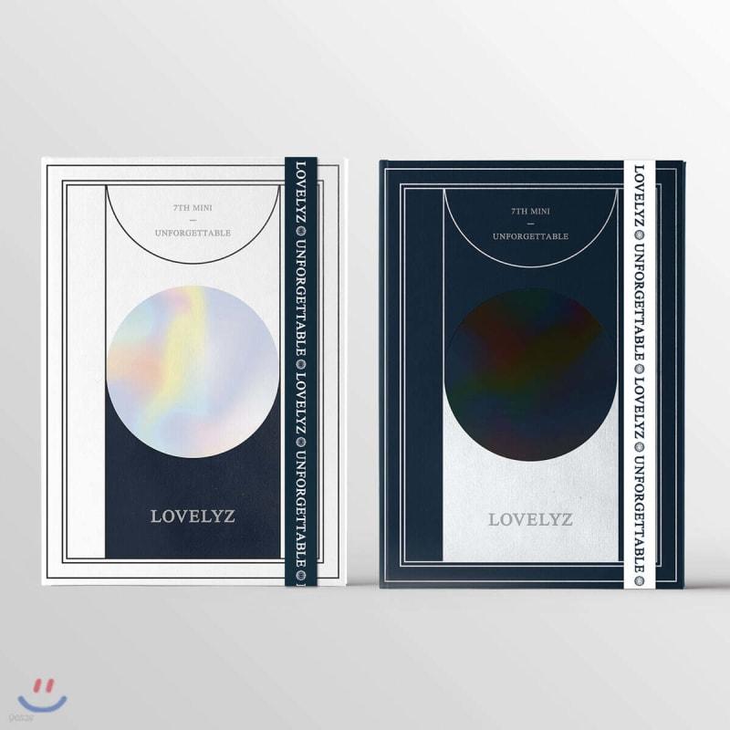 

Lovelyz - 7th Mini Album: Unforgettable [A/B ver. Randomly Sent]