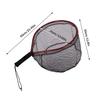 Portable Fishing Nets Ultralight Aluminum Alloy Silicone Wear Resistance Mesh Hand Dip Casting Landing Net For Fly Fishing