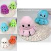 Adorable Double-sided Flip Reversible Octopus Plush Toy For Kids Soft And Cuddly Marine Life Stuffed Animal