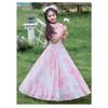 Girls Princess Thin Summer Dress Kids Casual A Line Children Beach Dress