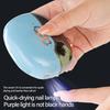 USB Rechargeable Baby Nail Trimmer 3 in 1 Electric Nail Cutter with Light 3 Speeds Fingernail Polisher Storage