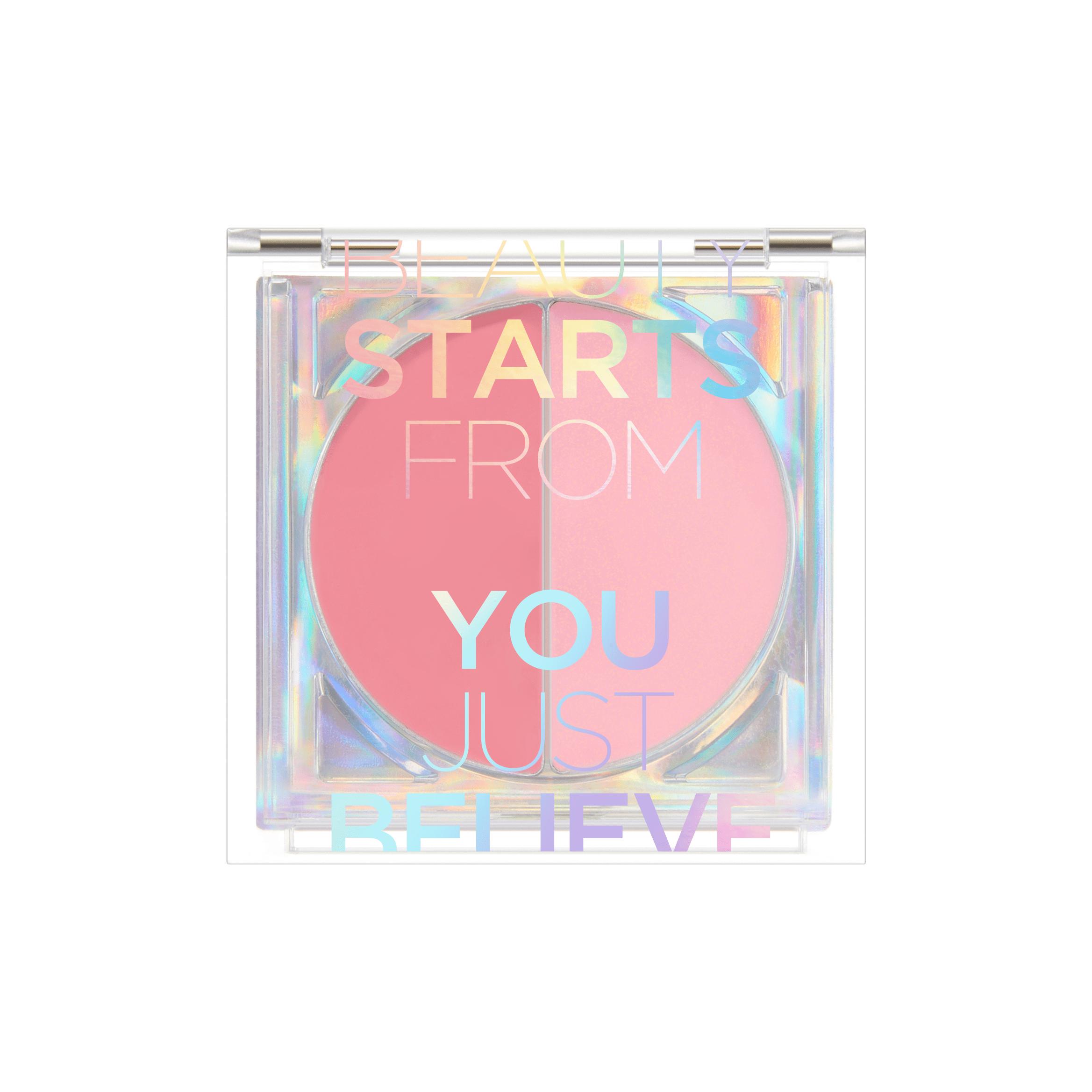 

JUNGSAEMMOOL Румяна кремовые Color Piece 2 типа Pink Tears