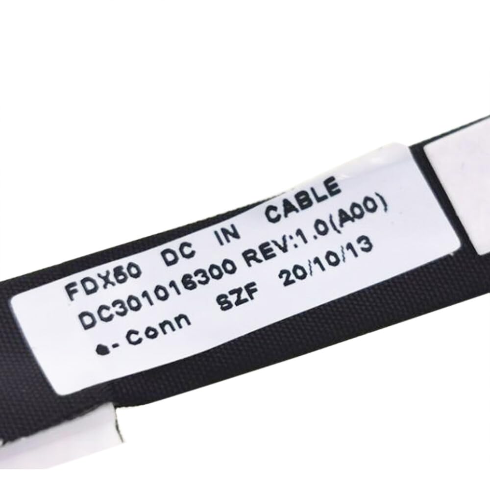 HSSDTECH DC-In Power Jack Charging Port Power Connector for Dell Precision 7550 7560 M7550 FDX50 01X26W DC301016300
