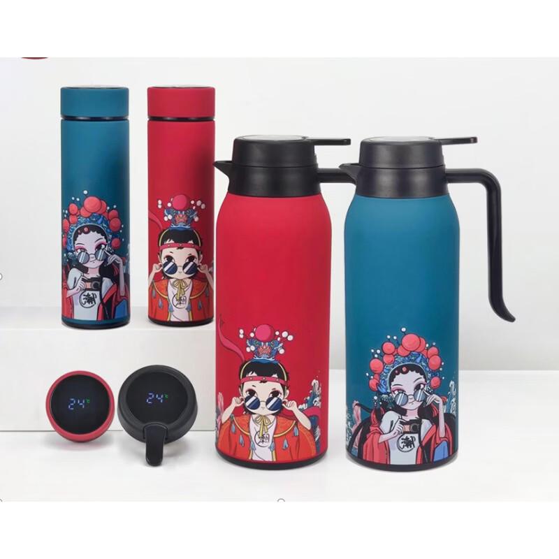 EMUND Guochao Temperature Display Cup & Pot Set