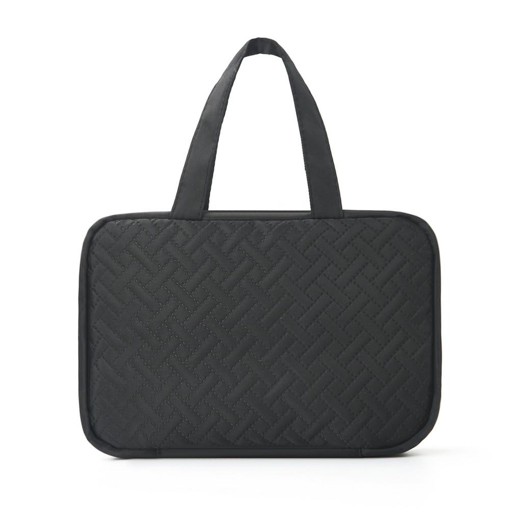 Urban Minimalist Polyester Travel Toiletry Organizer With Multicolor Compartments For Daily Use