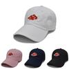 Dad Uzumaki Naruto Hat Akatsuki Logo Uchiha Obito Pain Embroidery Caps Baseball