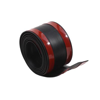 1M PVC Floor Cable Protector Self Adhesive Wire Cover Flexible Cable Duct Cord Hider For Home Office Desk TV Computer Wires