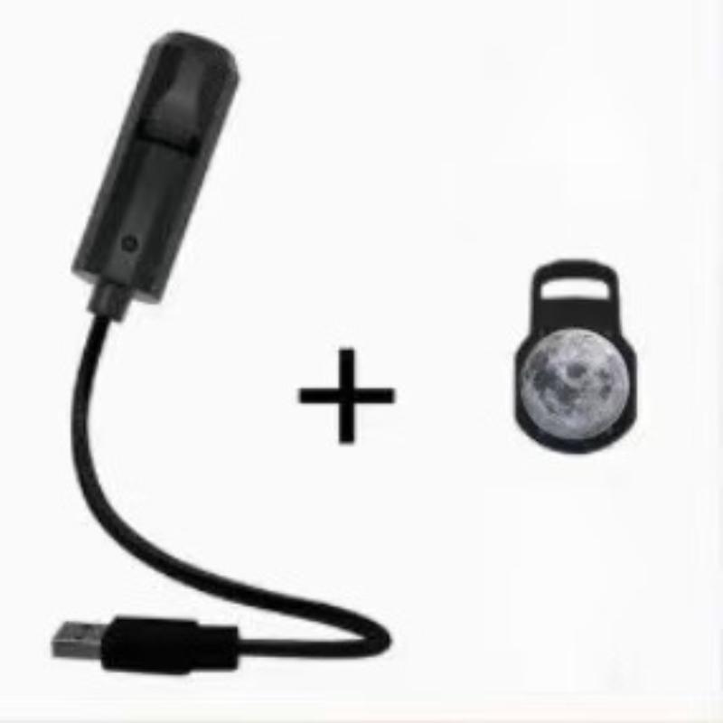 Led Usb Moon Projector Lamp Replaceable Earth Constellation Projector Bedroom Romantic Atmosphere Wall Lamp Planet Night Light