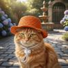 Breathable Cat Sun Hat Adjustable Dog Fisherman Hat Dog Sun Protection Cap  Photography Props
