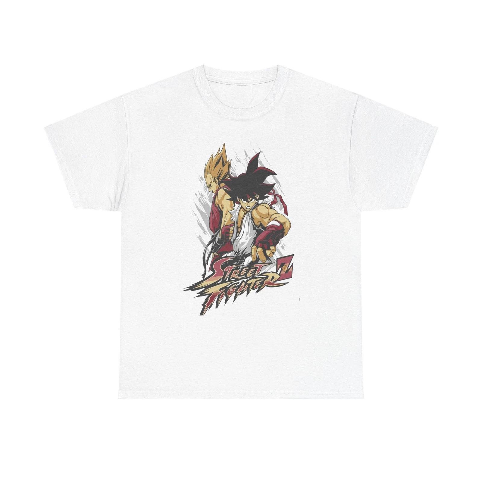 Street Fighter Z Tee | Anime Dragon Fighter Graphic 4XL