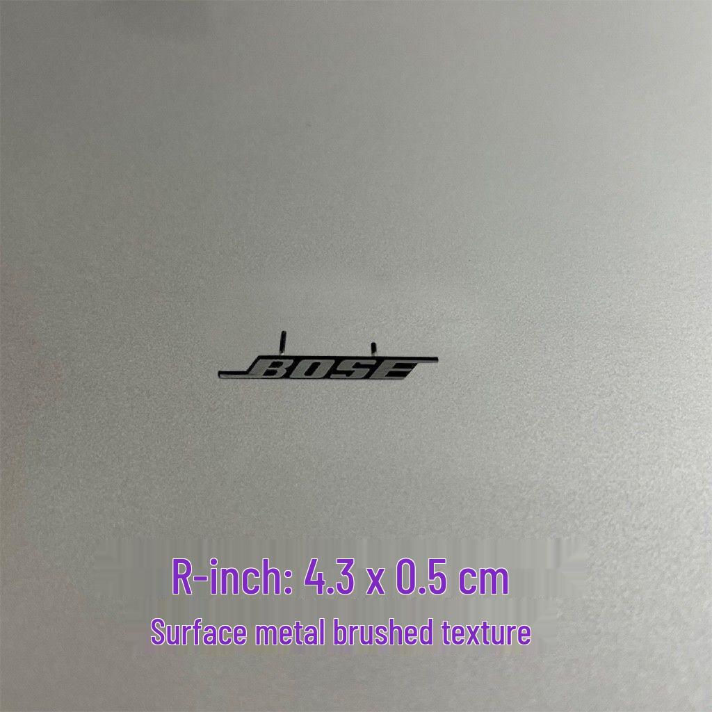 Dekorative Metallaufkleber für Auto-Audio-Lautsprecher von Bose, Harman Kardon, JBL.