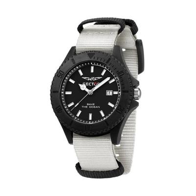 Save The Ocean Černý sluneční paprsek Ciferník Quartz R3251539003 Pánské hodinky