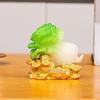 Fortune Cabbage Resin Ornament for Home and Car Decoration - Creative Gift