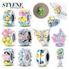 Charm Bead Charms Plata Originales Star Shape Moon Luminous Bead Charms Ideal For Charm Bead Charms Copper Bracelets Bead Charms Jewellery Making Wome
