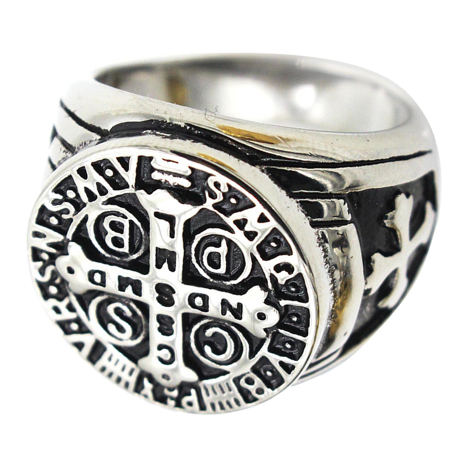 

Vintage Male Fashionable Ring Decorative Comfortable No Fading Robust Men Finger Ring NO 10