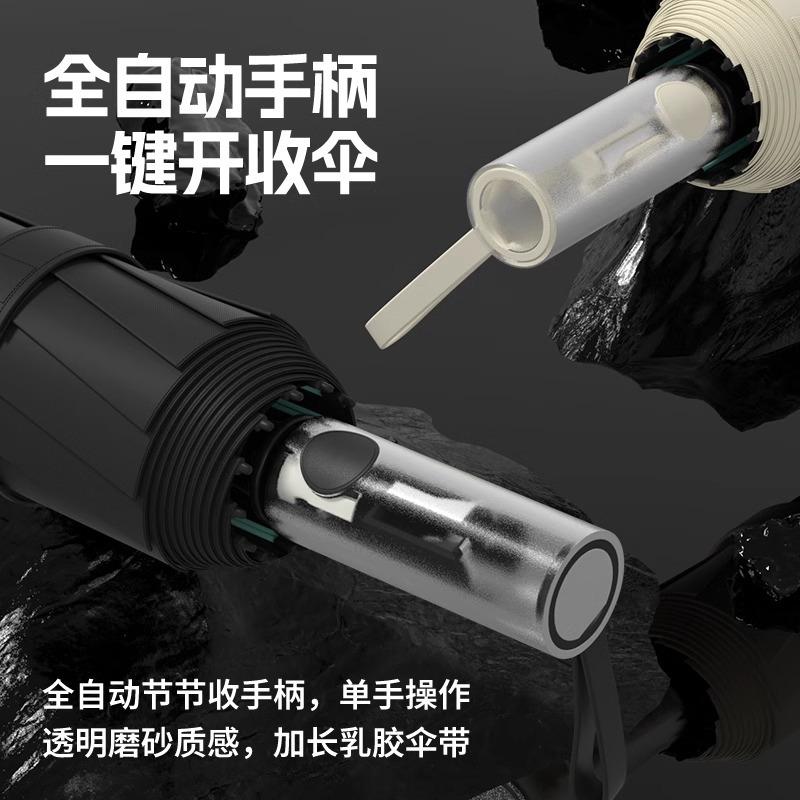 Parapluie automatique, parasol météo et pluie, grand parapluie, parapluie pare-soleil résistant aux tempêtes, parapluie pliant pour homme anti-UV