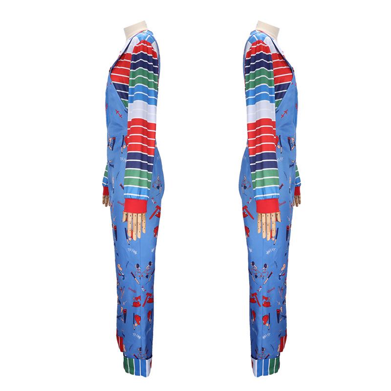 Chucky Season 2 Child's Play Overalls Halloween Cosplay Costume