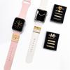 Dekoracja Do Paska Apple Watch 9 8 7 6 se Biżuteria z Diamentami Zawieszki Akcesoria Pasek Samsung/Huawei 20/22mm Zegarek Bransoletka