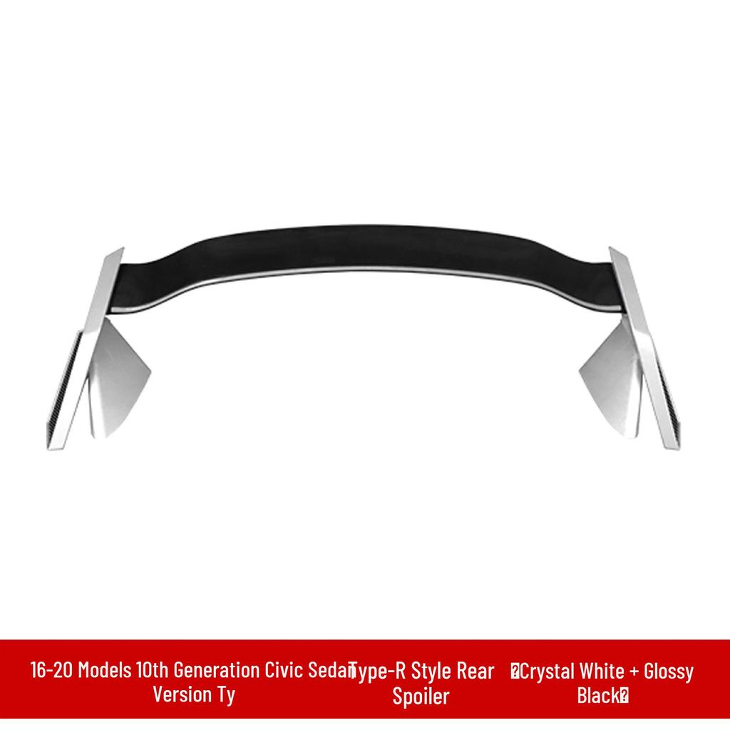Civic Type-R Rear Spoiler Kit for 16th-19th Gen - Easy Install