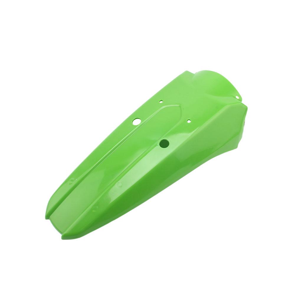 Motorcycle Mud Flaps for Kawasaki KLX 300 250 Wing Rear Fende Spare Parts Hugger Splash Protection Mudguard Off-road Accessories зелёный