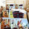 3D G-Grizzy And The Lemmings Bedding Set Printed Bed Set With Pillowcase Bed Duvet Cover Soft Queen King Size Bedclothes Home