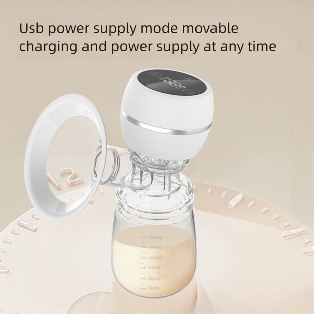 With LED Screen Electric Breast Pump Machine Breastfeeding Milk Extractor
