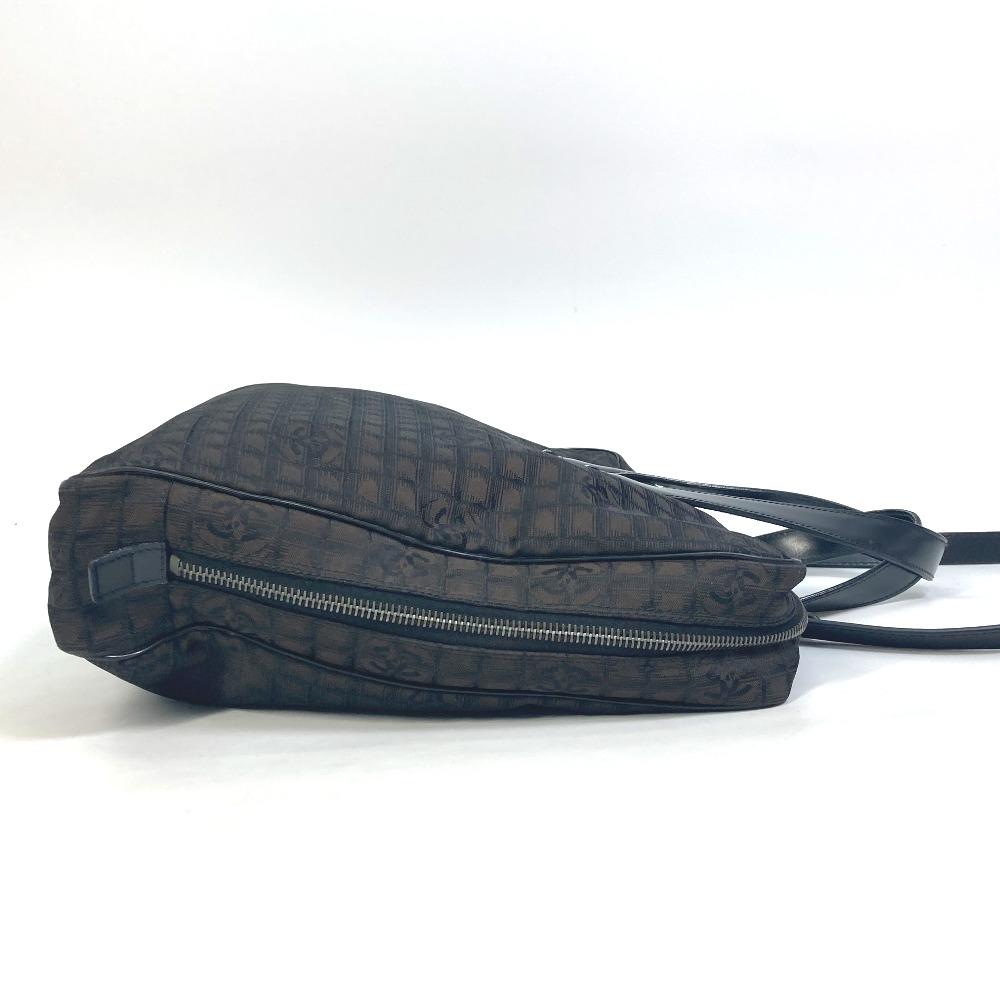 CHANEL New travel line Hand Bag Shoulder Bag 2WAY bag Business bag Brown