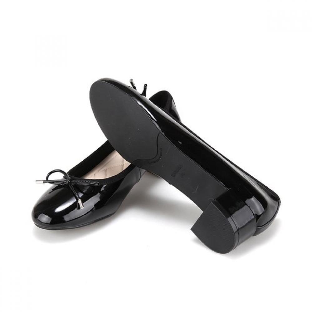 Barbara Leather Patent Basic Ribbon Pumps 3.5cm Blj111bk