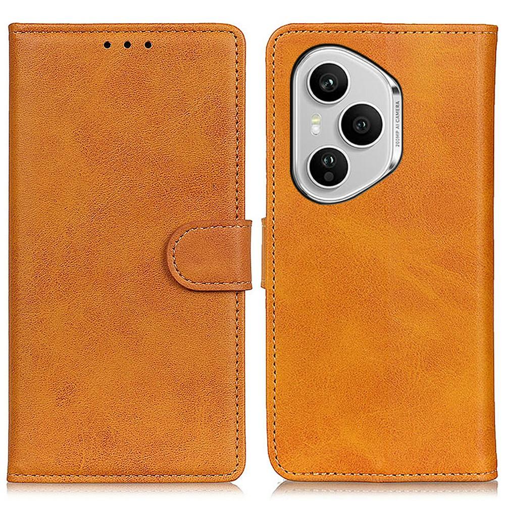For Honor 400 Pro 5G (Global) Case Cowhide Texture Leather Wallet Stand Phone Cover