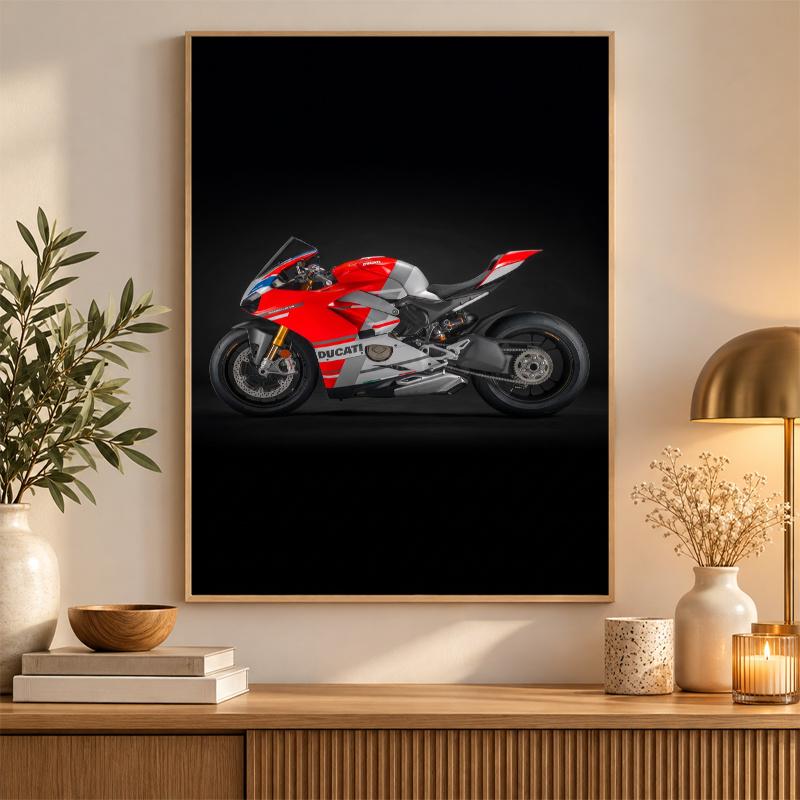 Ducati Corse Diamond Painting Kit 5D Full Drill DIY Diamond Mosaic Wall Art Home Decor