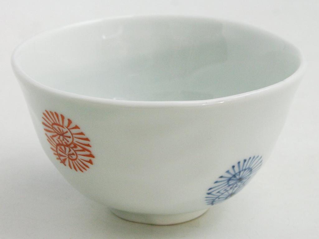 Arita Ware Souta Kiln Round Arabesque Rice Bowl (Small) 95093