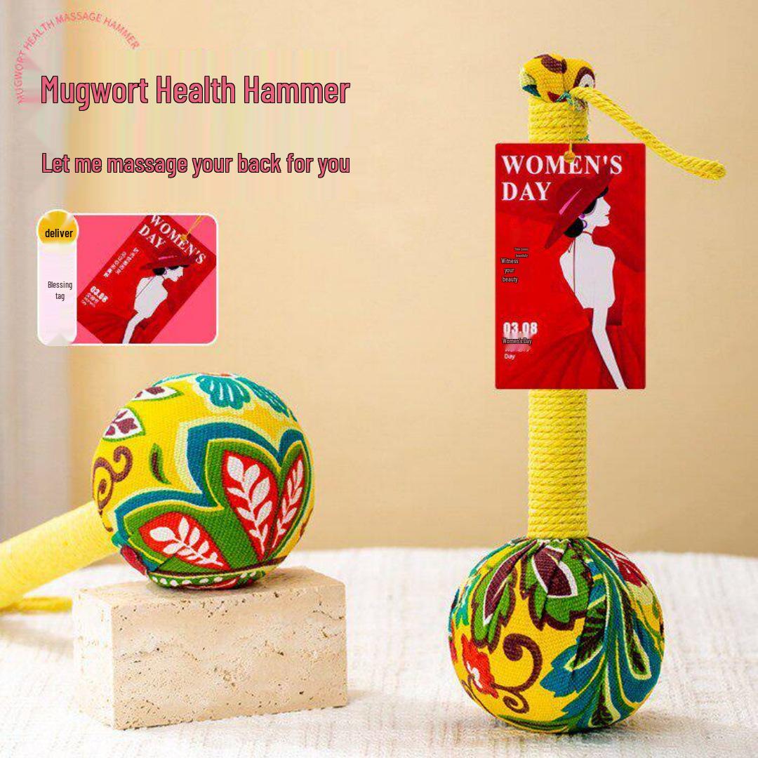 Women s Day Mugwort Health Hammer - Practical Souvenir Gift for Employees and Customers