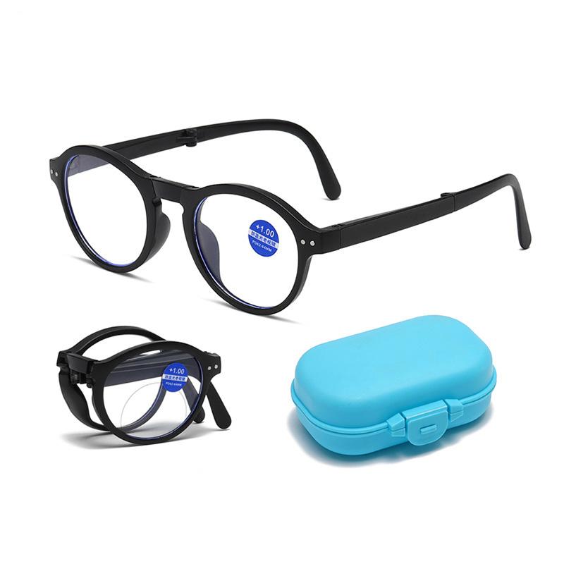 

DUBERY мужские и женские складные портативные очки для пресбиопии с защитой от синего света, весенние очки высокой четкости для пресбиопии