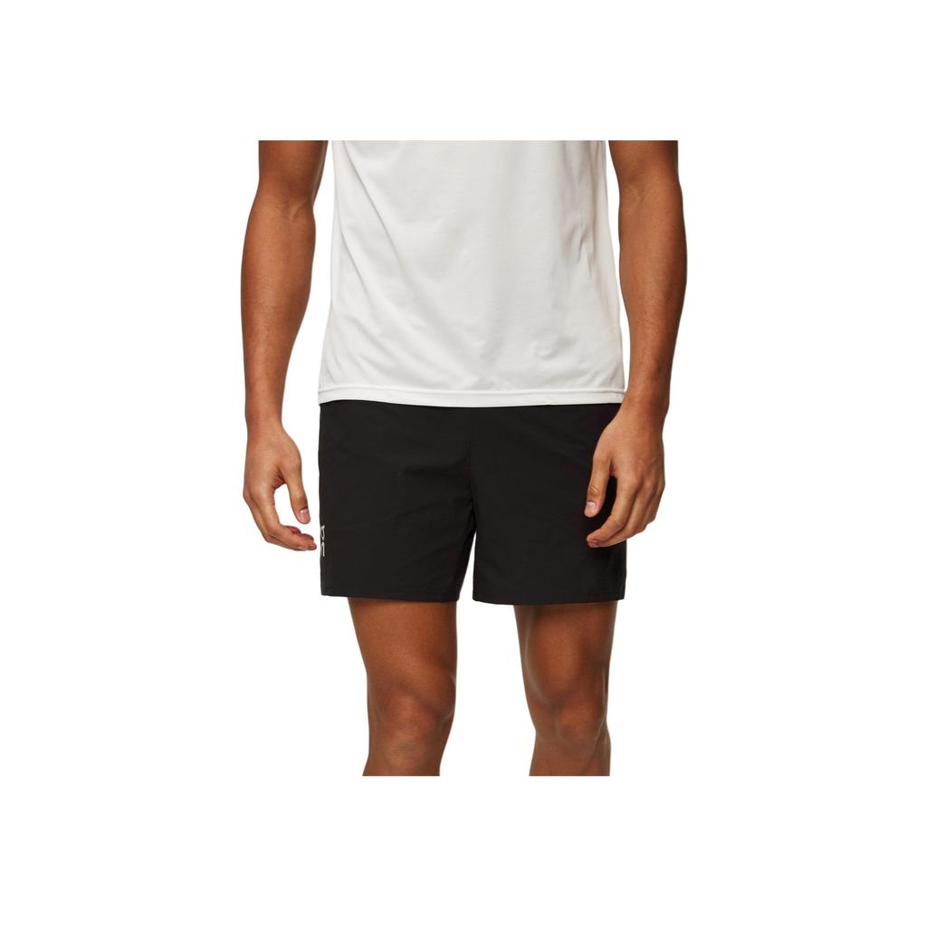 On Running Essential Shorts Solid Color Mid Waist Elastic Letter Slim Fit Casual Shorts Men Shorts Black 1ME11520553