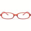 [Blue Light Glasses] Blue Light Blocking Rectangle Glasses for Women | Fashion Small Office Siren Fake Glasses with Clear Lens