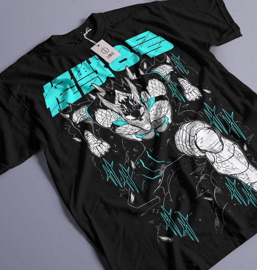 

Кайдзю № 8 Мина Широ Футболка Кайдзю Отаку Аниме Мягкая Футболка Подарочная Футболка Все Размеры M