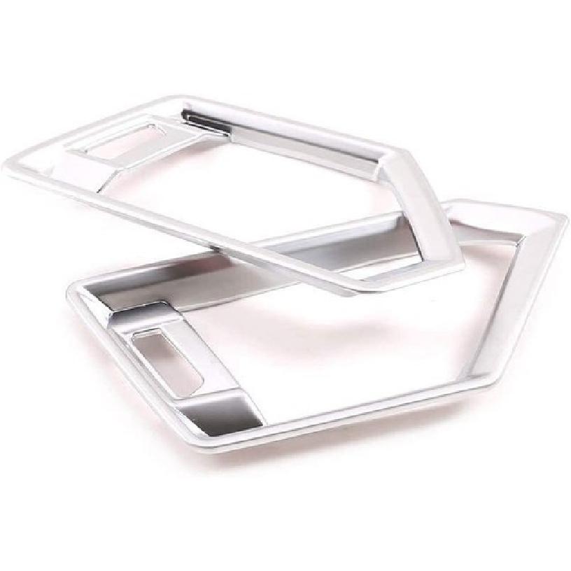 For BMW 3 Series G20 Silver Dashboard Side Air Vent Outlet Cover Trim -