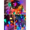 C9 Christmas Lights Outdoor Waterproof, 81 Feet 100 LED C9 String Lights with Timer & 8 Light Mode, Connectable Christmas Tree Lights for Indoor