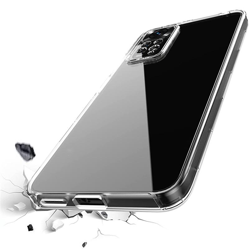 Силіконовий подвійний чохол 360° повного покриття для Samsung Galaxy A53 A52S A23 A12 A51 Honor 9X Redmi Note 11 10C iPhone 13 12 11 Pro Max Прозорий м'який жорсткий чохол