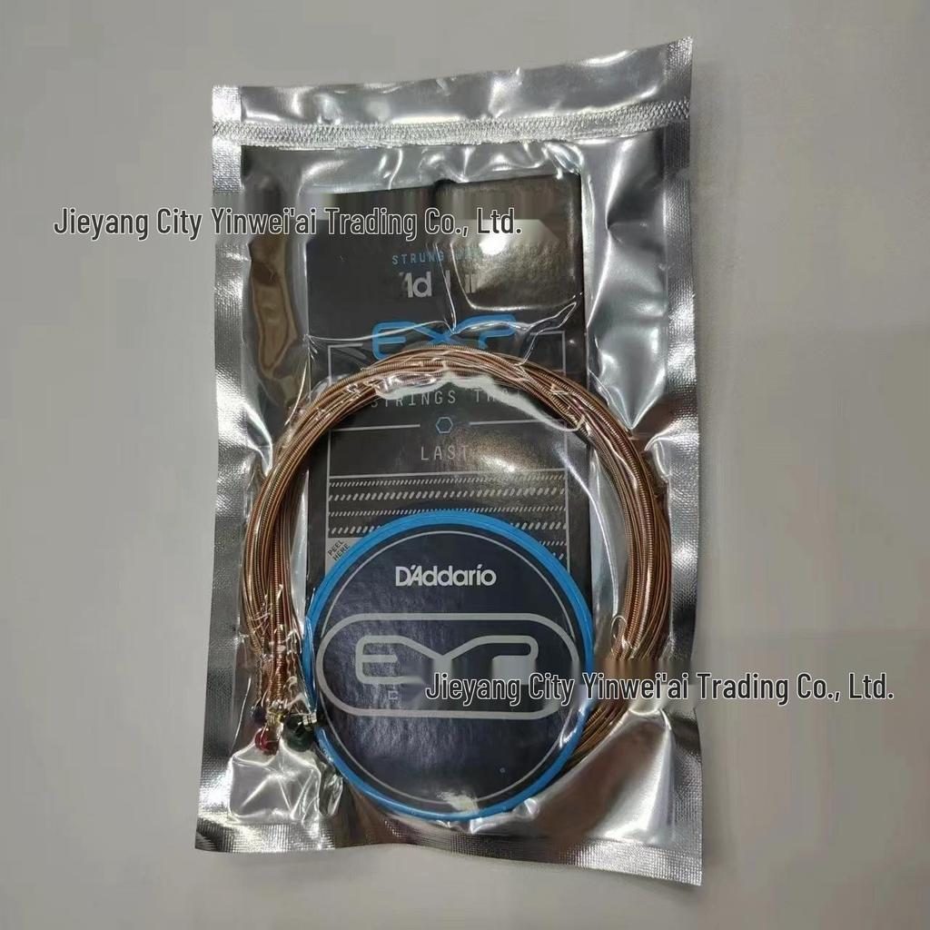 D'Addario EXP16 Elixir 16052 Laminované Vakuově Balené Struny - Hladká Sada