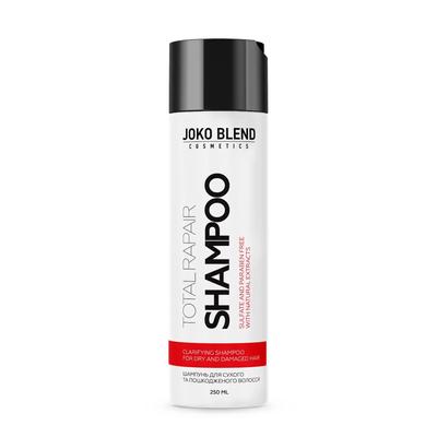 Shampoo senza solfati per capelli secchi e danneggiati Total Repair 250 ml