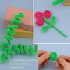 100/200/300 Pieces Pipe Cleaners Chenille Stem, Fruit Green Color Pipe Cleaners Set for Pipe Cleaners DIY Arts Crafts Decoration