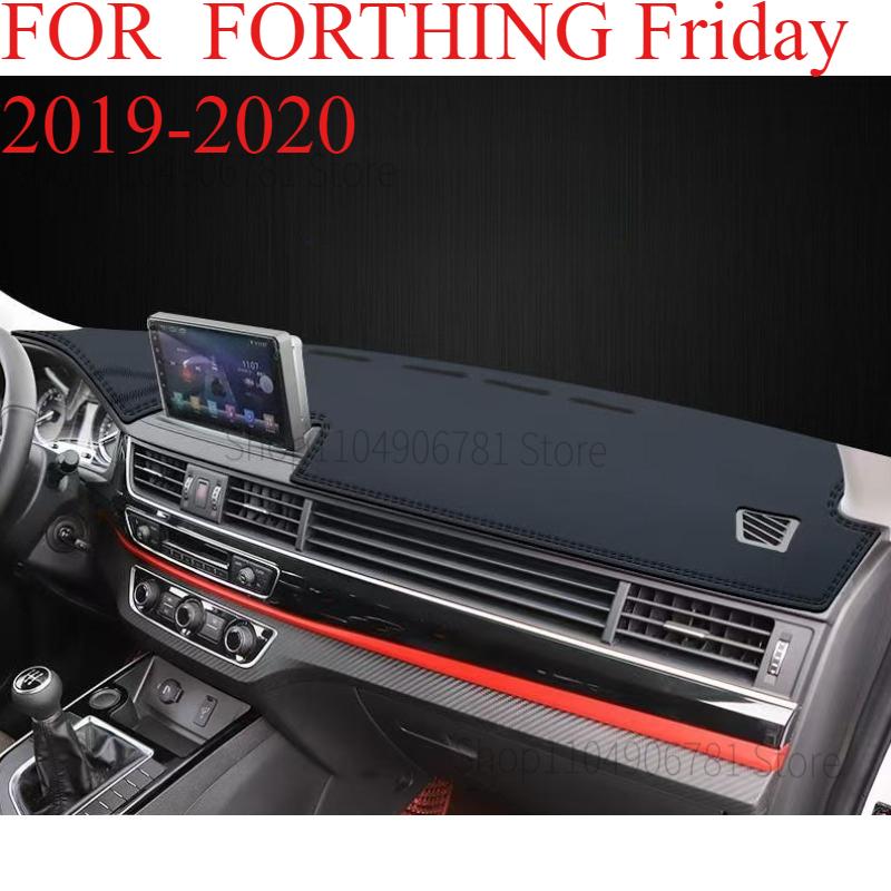

FOR FORTHING Friday - Car Dash Mat Dashmat Dashboard Mat Cover Sun Shade Dash Board Cover Carpet Accessories front B