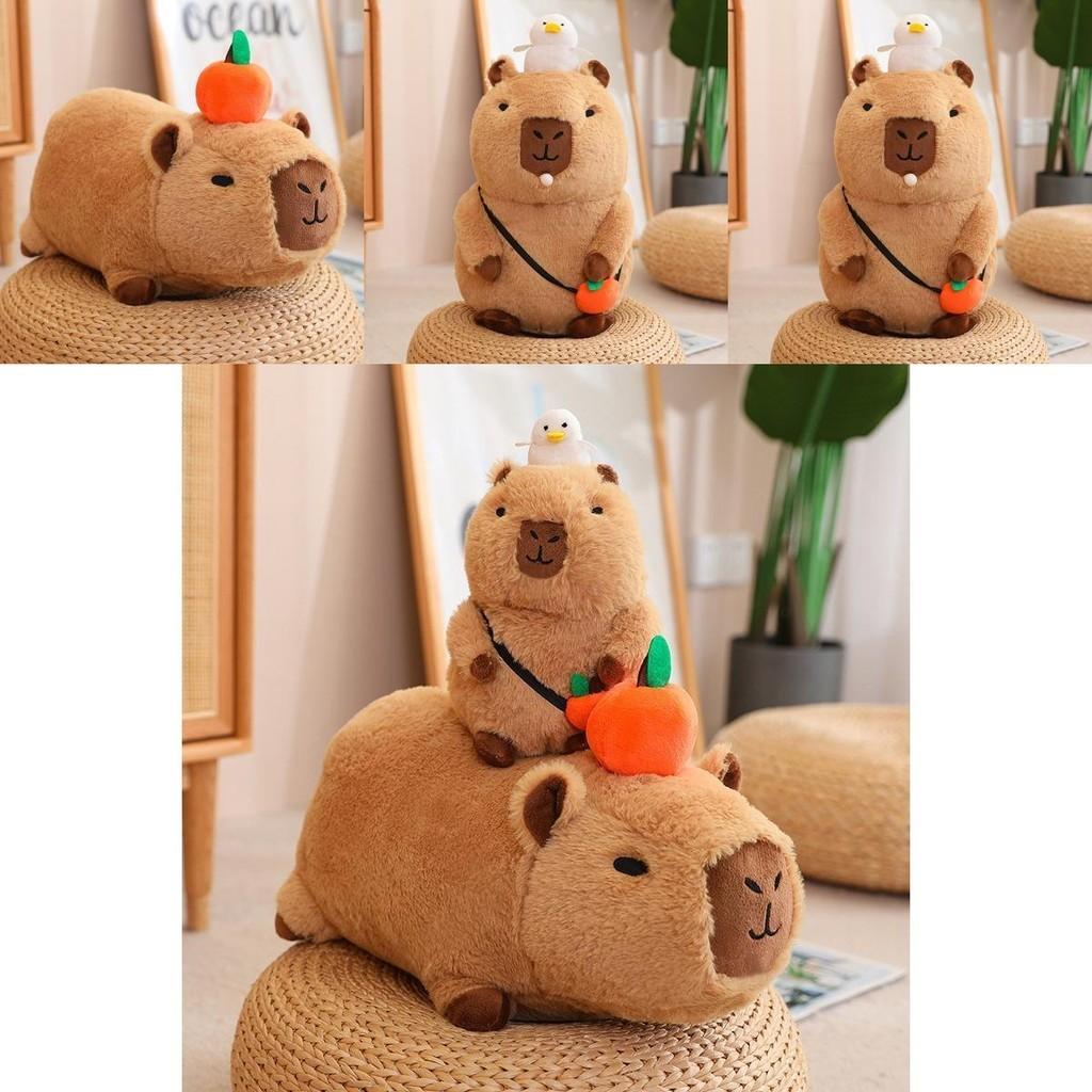 Cute Capybara Plush Toy Adorable And Soft Stuffed Animal Pillow Doll Perfect Gift For Kids