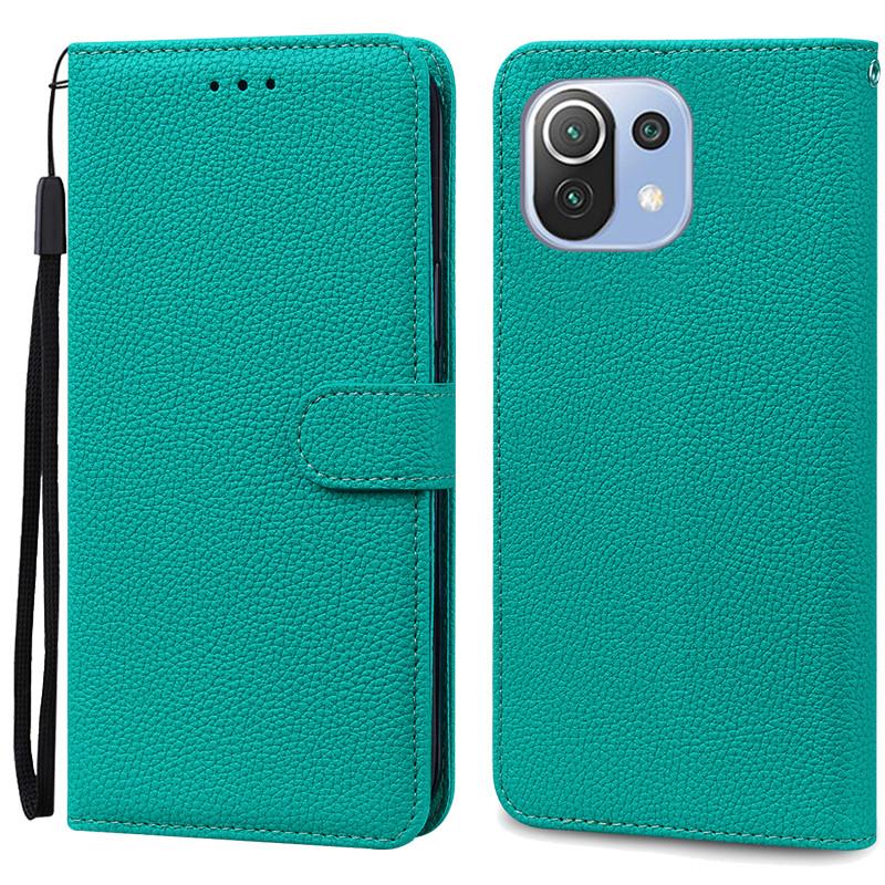 Mi 11 Lite Deksel For Xiaomi Mi 11 Lite 5G NE Lær Lommebok Flipdeksel For Xiaomi Mi 11 Lite Deksel Mi11 11i Cover Coque Fundas
