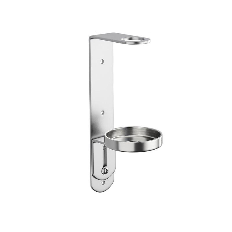 Stainless Steel Soap Dispenser Wall Mount Bracket for Bathroom Storage
